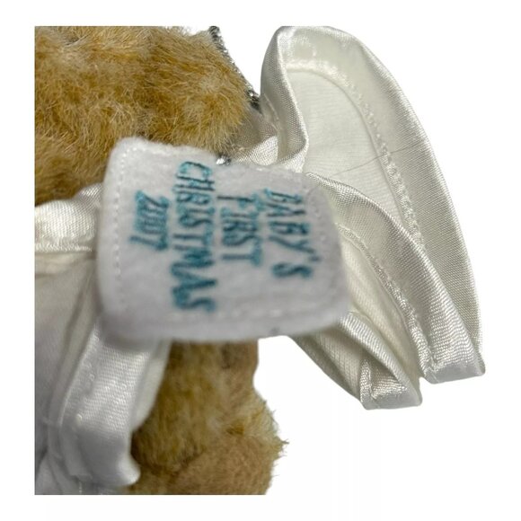 Boyds The Head Bean Collection Bears Babys First Christmas 2007 Ornament Plush D - Picture 2 of 7